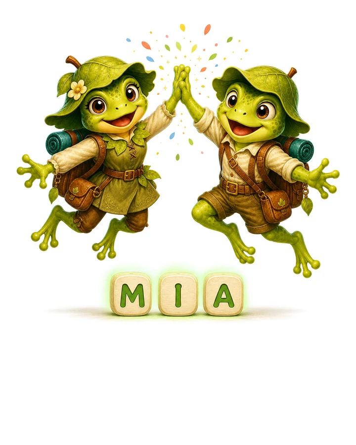 Mia en Mio, na een mijlpaal